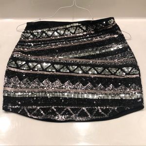 Express stretch mini skirt